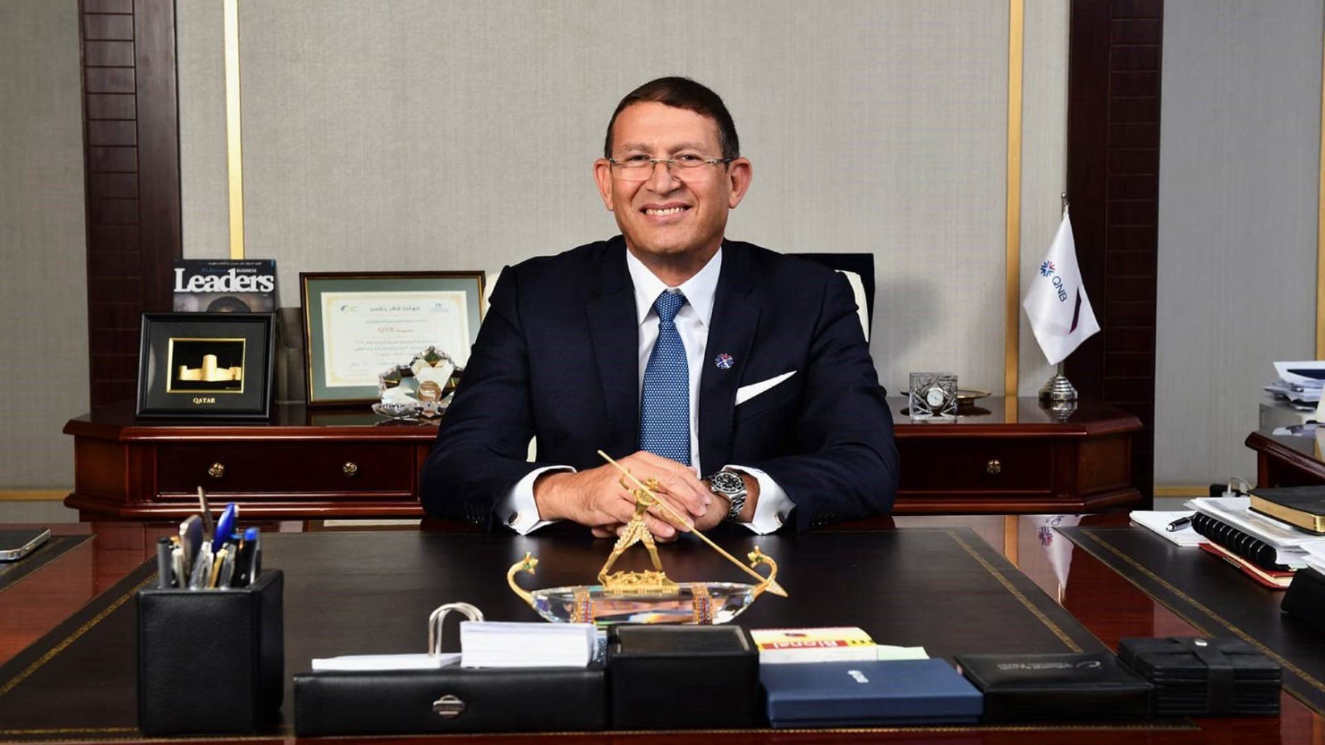 محمد بدير الرئيس التنفيذي لـQNB مصر  FirstBank