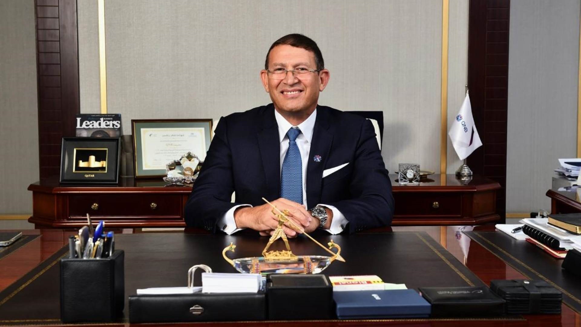 محمد بدير الرئيس التنفيذي لبنك QNB مصر  FirstBank