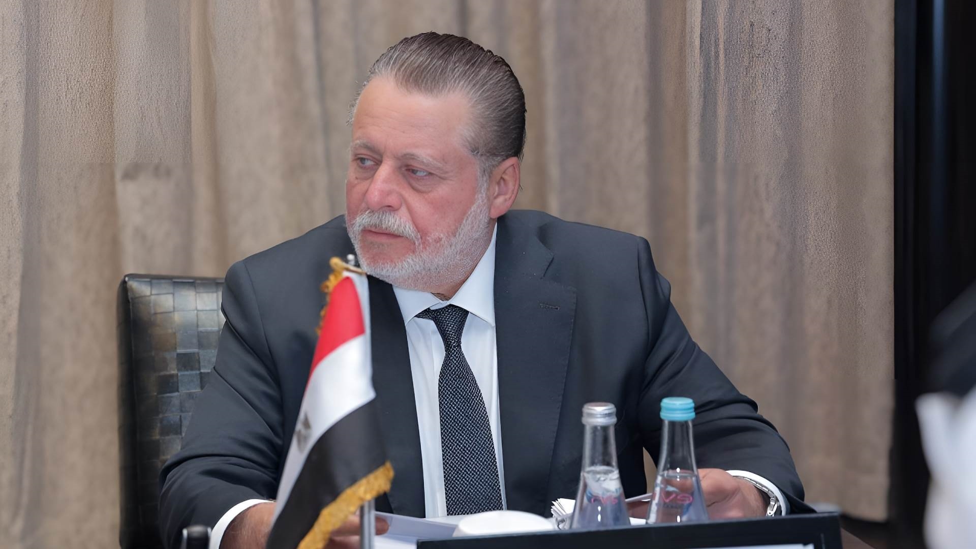 حسن عبدالله محافظ البنك المركزي المصري  FirstBank