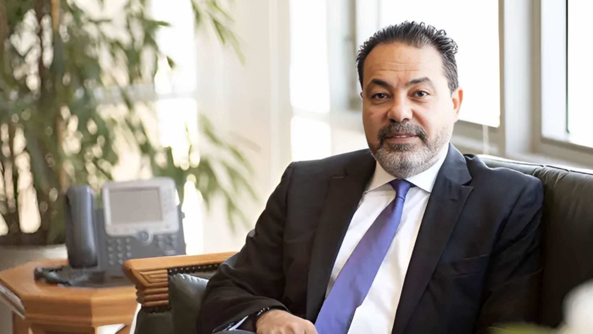 محمد عباس فايد الرئيس التنفيذي والعضو المنتدب لبنك FABMISR  FirstBank