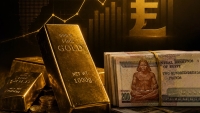 الذهب يتراجع عالميًا ومحليًا.. تراجع الأوقية والدولار يعززان انخفاض الأسعار
