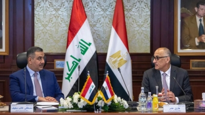 محافظ البنك المركزي المصري يلتقي نظيره العراقي ويتفقان على تعزيز التعاون المصرفي والاقتصادي المشترك بين البلدين
