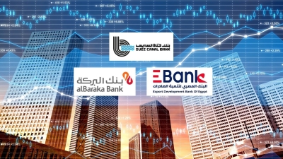 بنك قناة السويس و«EBank» و«البركة» أكثر البنوك المدرجة تركيزًا على قروض المؤسسات بنهاية مارس 2023
