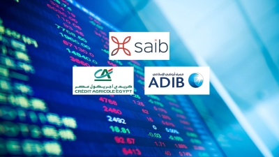 «saib» و«ADIB» و«كريدي أجريكول» أسرع البنوك المدرجة نموًا في حقوق الملكية خلال النصف الأول 2023