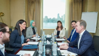 وزيرة التخطيط: جذب الاستثمارات وتعزيز العمل المناخي أولويات رئيسية في شراكاتنا المستقبلية مع المنتدى الاقتصادي العالمي