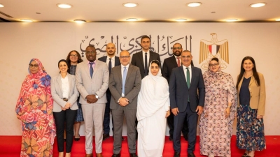 «المركزي» يستضيف وفدًا من نظيره الموريتاني للتعرف على التجربة المصرية في نشر الثقافة المالية والتمكين الاقتصادي للمرأة