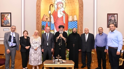 رئيس البنك الزراعي يلتقي قداسة البابا تواضروس الثاني لتعزيز التعاون والتوسع في تمويل مشروعات الأديرة