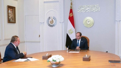 الرئيس السيسي ومحافظ البنك المركزي المصري يجتمعان لمتابعة المُستجدات الخاصة بتحسن العديد من المؤشرات