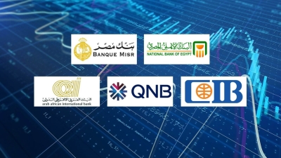 «الأهلي المصري» وبنك مصر و«CIB» أكبر البنوك في تمويلات المؤسسات بنهاية 2025