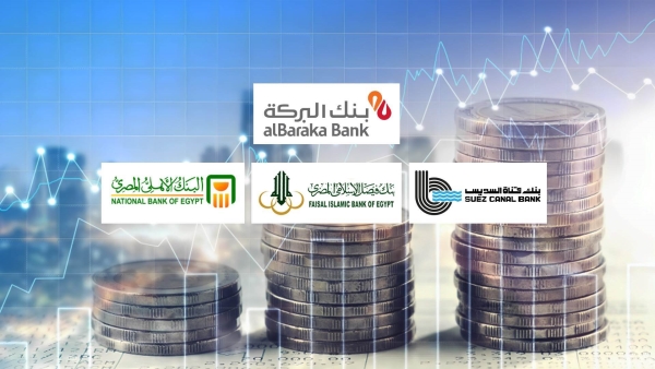 «البركة» و«قناة السويس» و«فيصل الإسلامي» و«الأهلي المصري» أسرع البنوك نموًا في قروض الأفراد