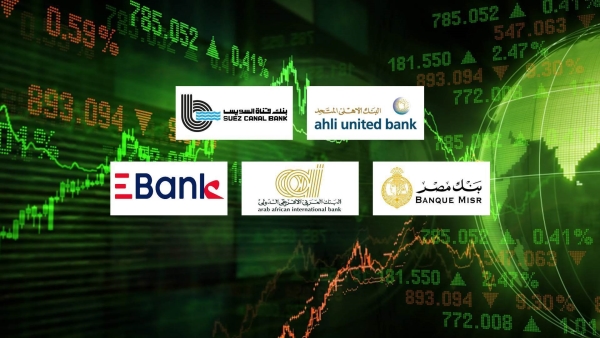 «الأهلي المتحد» و«قناة السويس» و«مصر» أكثر البنوك تركيزًا على الاستثمار في قروض المؤسسات بنهاية سبتمبر 2023