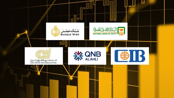 «الأهلي المصري» و«مصر» و«CIB» أكبر البنوك في الحصص السوقية للودائع بالقطاع المصرفي