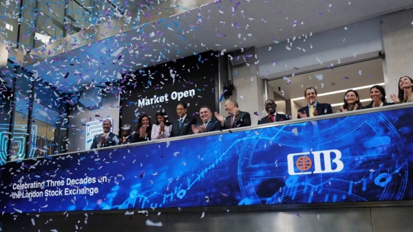 «CIB» يحتفل بمرور 30 عامًا على إدراجه في بورصة لندن