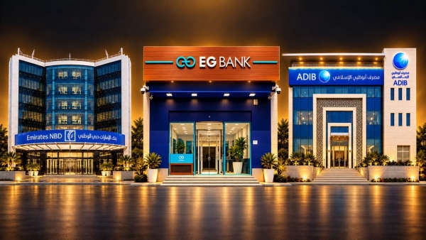 «EGBANK» و «ADIB» و «الإمارات دبي الوطني» أسرع البنوك نموًا في الأصول بعد تحييد سعر الصرف خلال النصف الأول 2026